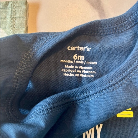 Baby Bodysuit Set - Camouflage and Navy - Picture 3 of 5